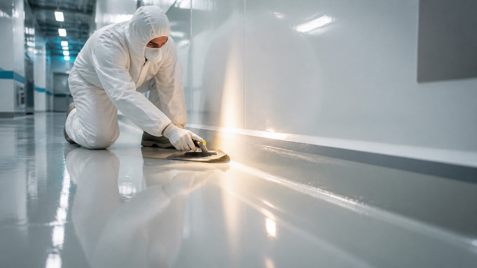 Revestimento para ambiente com exigência sanitária